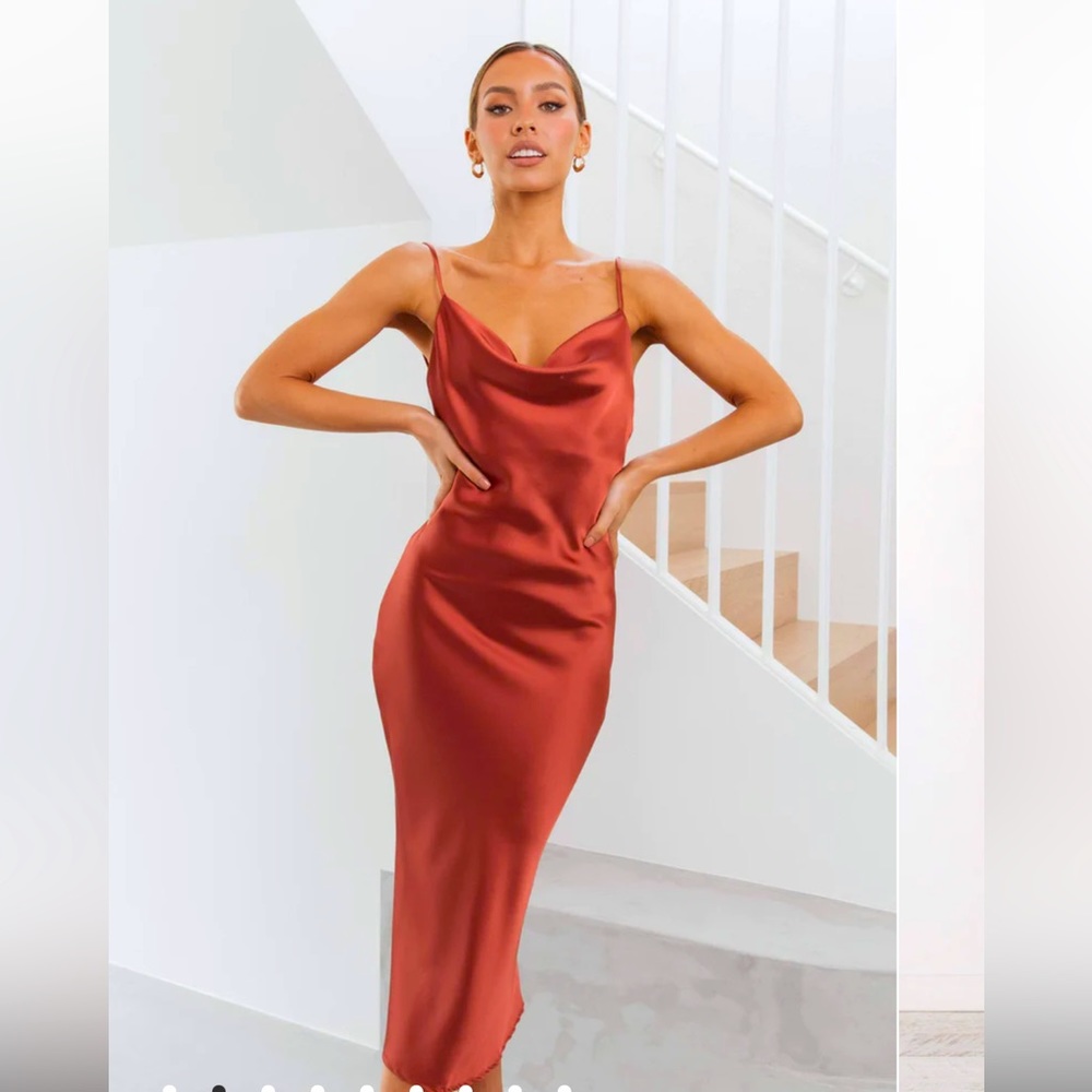 Petal and Pup PERSIA DRESS - RUST